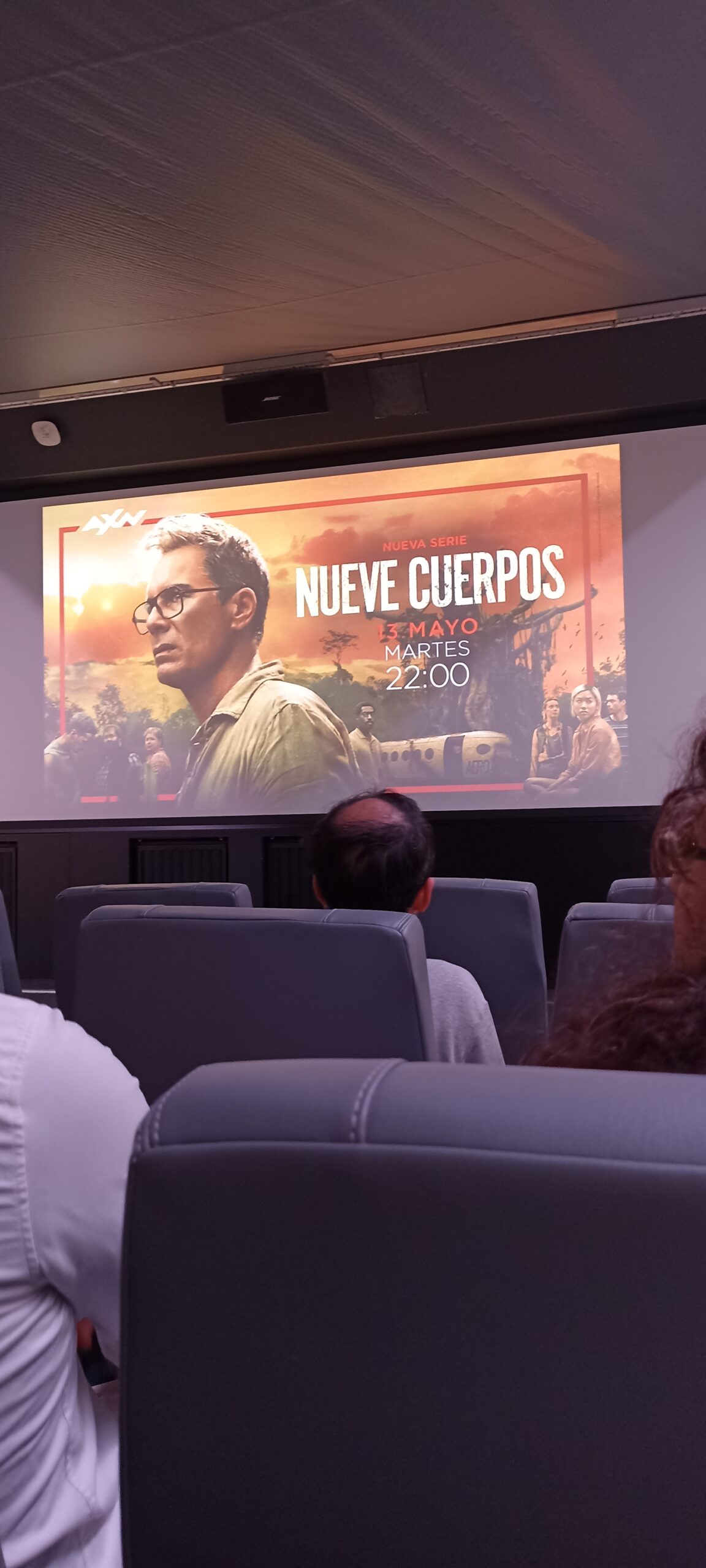 Presentación de la serie 'Nueve Cuerpos' de Axn España